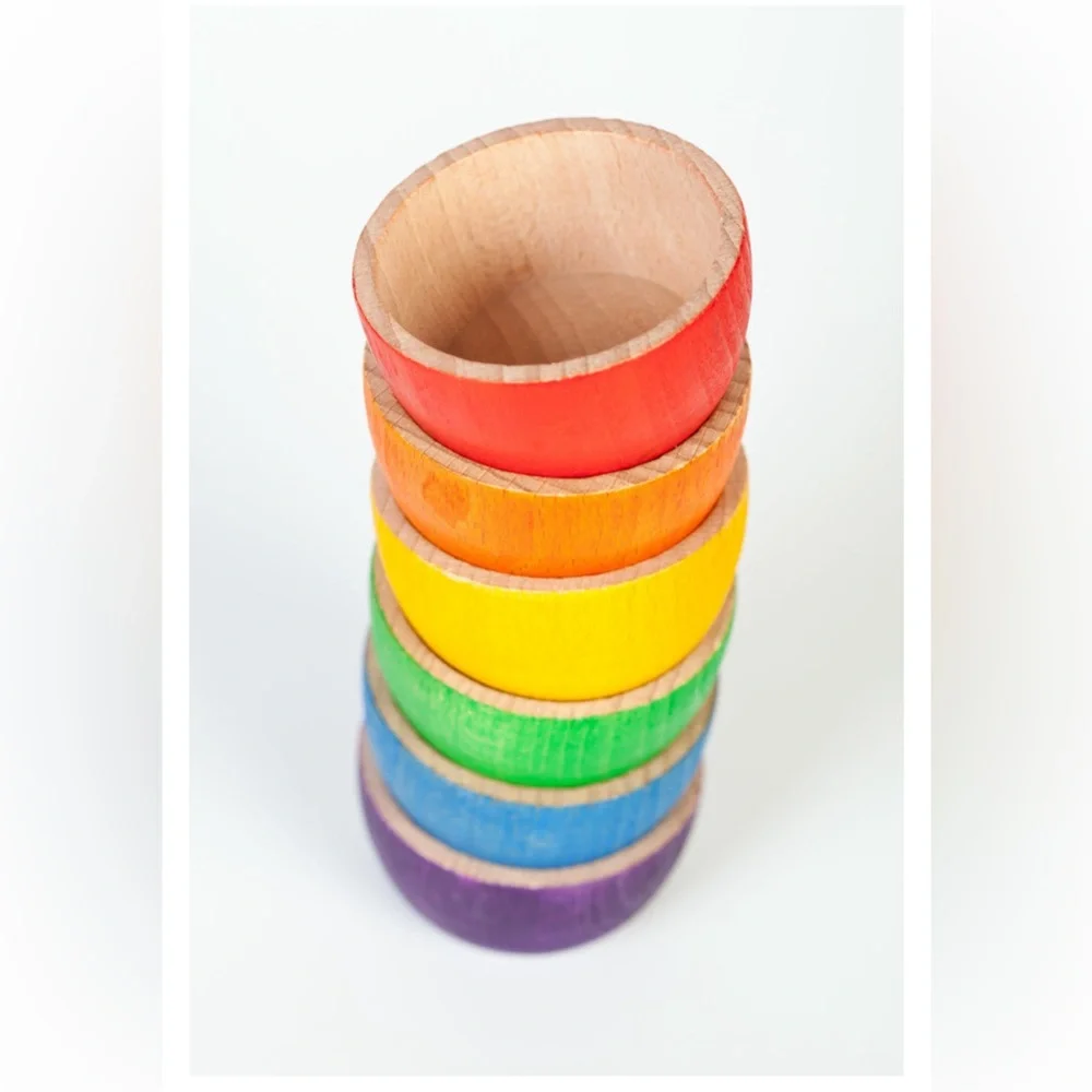 Grapat wooden eggs and bowls - Picture 2 of 7